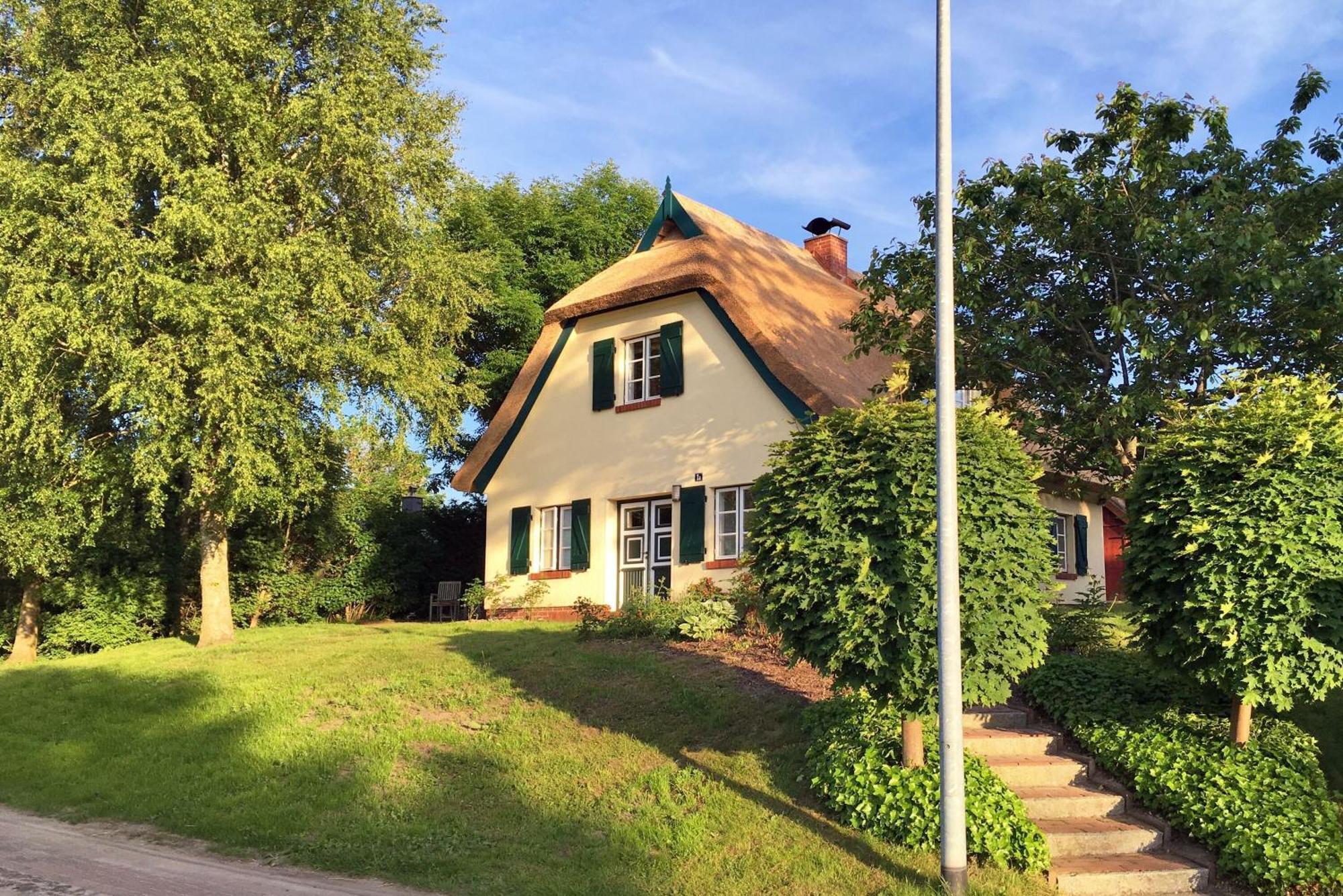 Ferienhaus Preetz 1A - Idylle Unter Reet Burtevitz Exterior foto